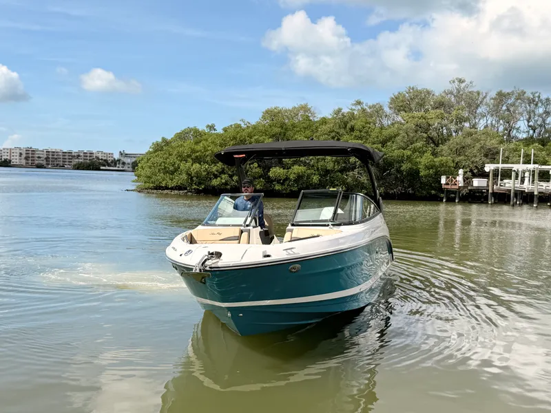 Slide: The Image of Sea Ray SLX 260 Outboard 2027 - 16
