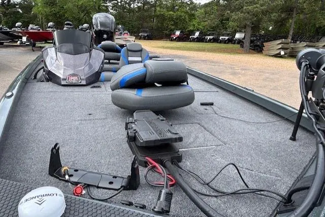 Slide: The Image of 2026 Ranger RT178C fishing boat interior with seating and equipment. - 12