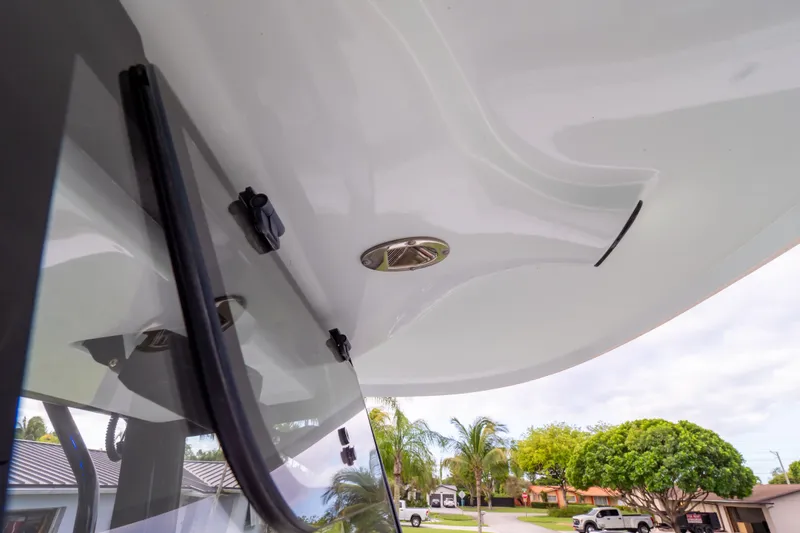 Slide: The Image of 2021 Sea Hunt Gamefish 27 boat detail, featuring sleek design and modern fixtures. - 44