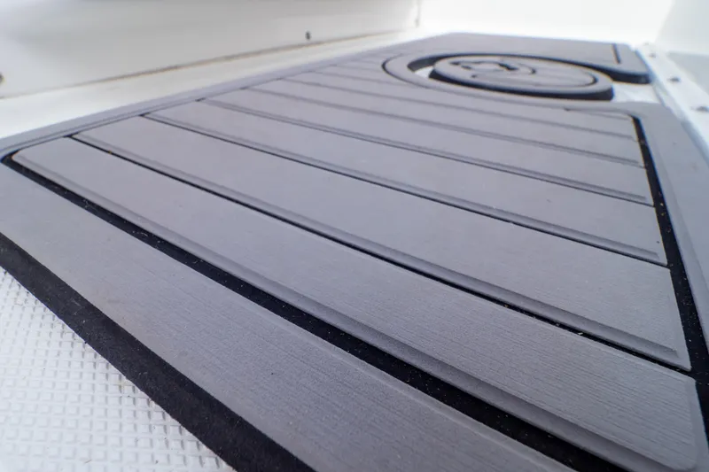 Slide: The Image of Close-up of 2021 Sea Hunt Gamefish 27 Forward Seating deck with textured surface. - 66