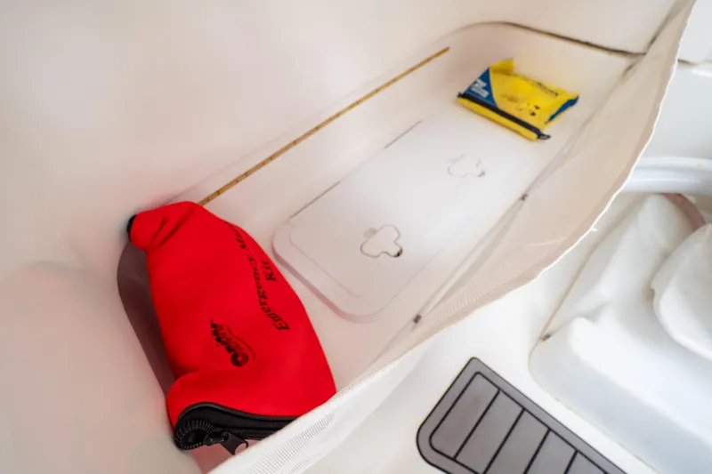 Slide: The Image of 2021 Sea Hunt Gamefish 27 boat with forward seating on grass. - 75