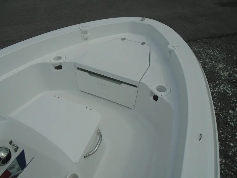 Slide: The Image of Interior view of the 2021 Wellcraft 162 Fisherman boat. - 7