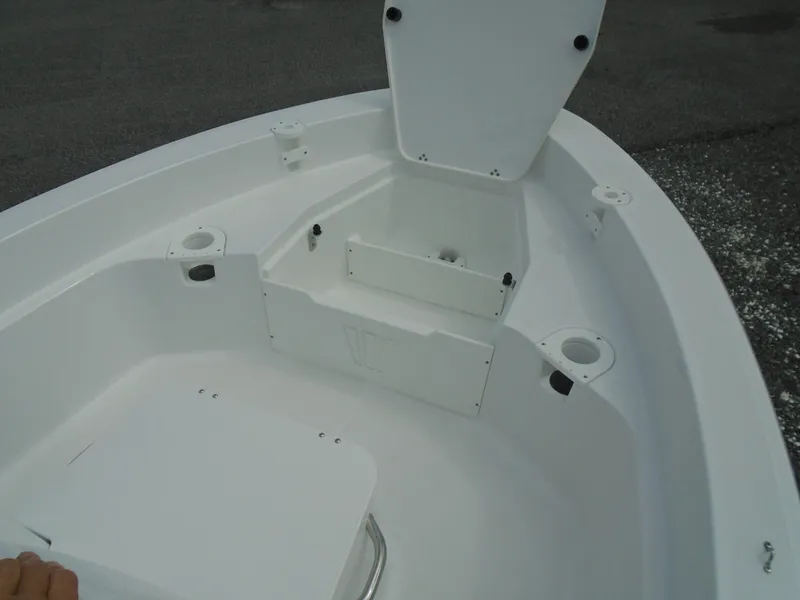 Slide: The Image of Interior view of the 2021 Wellcraft 162 Fisherman boat. - 8