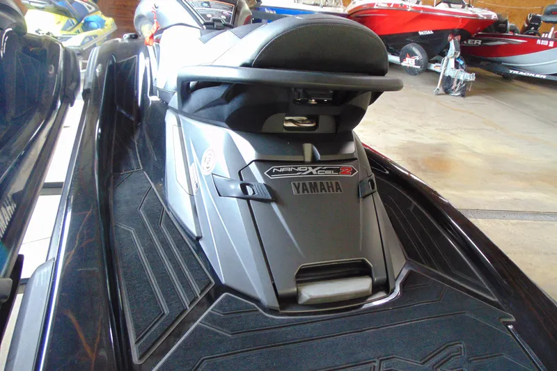 Slide: The Image of 2021 Yamaha WaveRunner FX Cruiser SVHO in showroom, featuring NanoXcel 2 technology. - 10