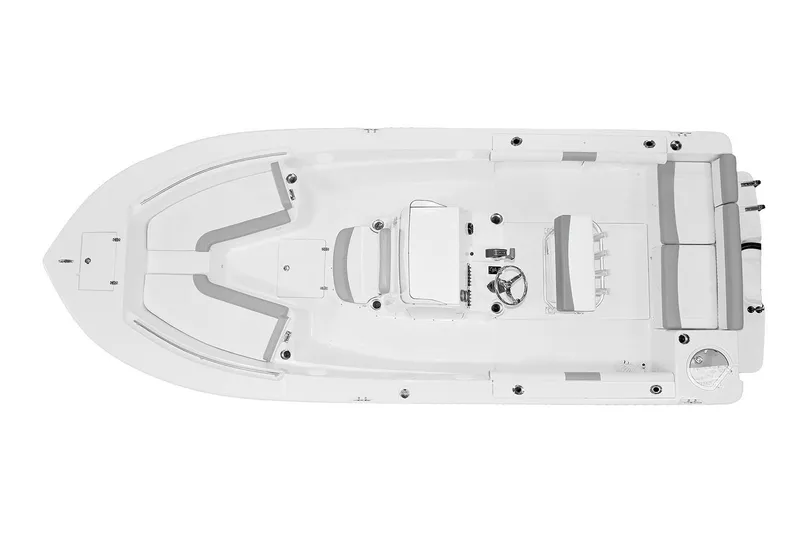 Slide: The Image of Manufacturer Provided Image: Aerial view of Sea Born LX22 Center Console boat, 2026 model. - 13