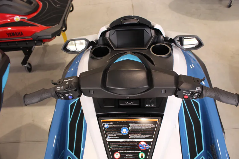 Slide: The Image of 2026 Yamaha WaveRunner FX HO dashboard with controls and display. - 3