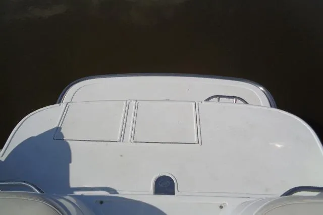 Slide: The Image of 2006 Cobalt 282 boat deck, white surface, viewed from above. - 35