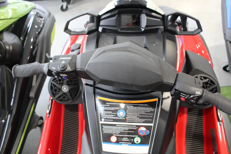 Slide: The Image of 2026 Yamaha WaveRunner VX Cruiser handlebars and dashboard, featuring modern controls and sleek design. - 3