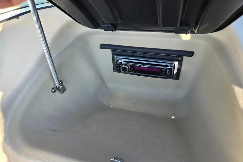 Slide: The Image of 2007 Glastron GT 205 Ski & Fish boat with Kenwood stereo system installed. - 17
