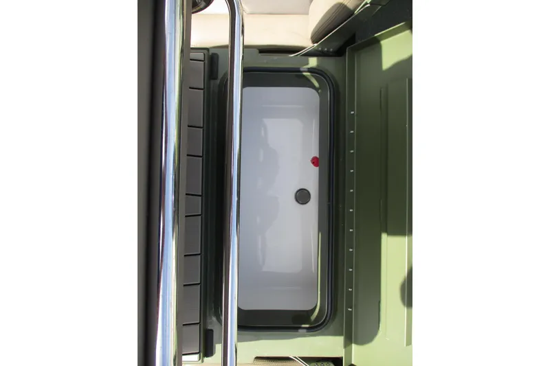 Slide: The Image of Interior view of 2026 Vexus Defender 201 storage compartment, featuring sleek design and durable materials. - 12