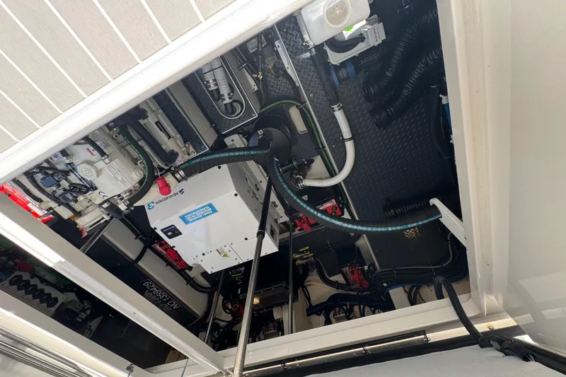 Slide: The Image of Engine compartment of 2024 Formula 380 Super Sport Crossover OB, showcasing advanced mechanical systems. - 35