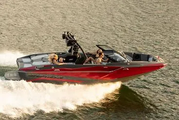The Image of Manufacturer Provided Image: 2019 Supreme ZS232 boat speeding on water with passengers. - 0