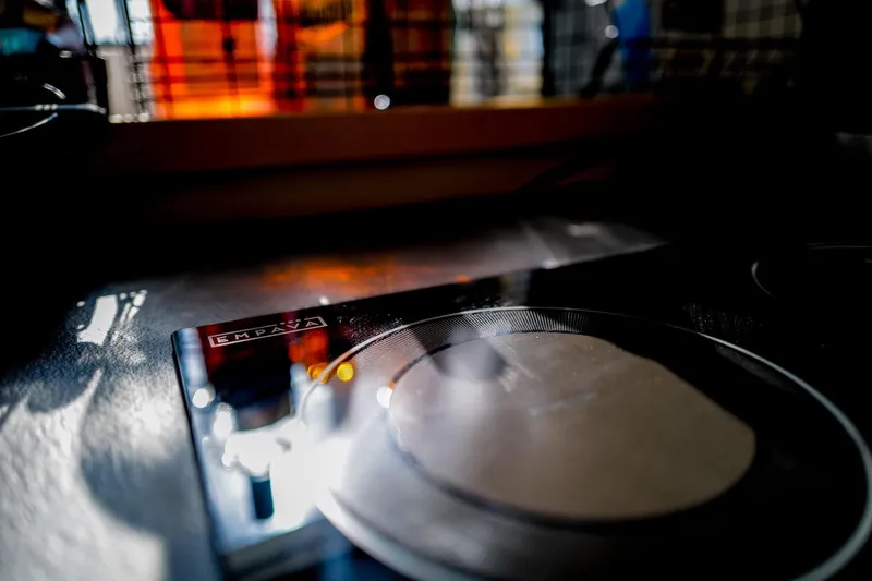 Slide: The Image of Modern Empava cooktop in a 2018 Lagoon 42 yacht kitchen. - 23