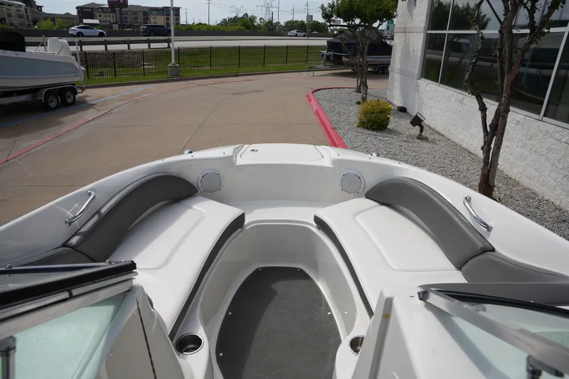 Slide: The Image of Interior view of a 2011 Sea Ray 200 Sundeck boat. - 29