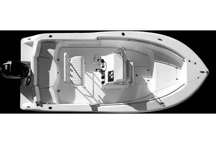 Slide: The Image of 2026 Bulls Bay 200 Center Console boat with sleek seating and powerful engine. - 5