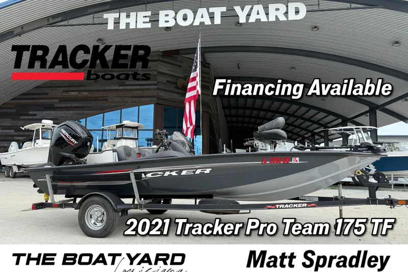 The Image of 2021 Tracker Pro Team 175 TF boat at The Boat Yard with financing available. - 1