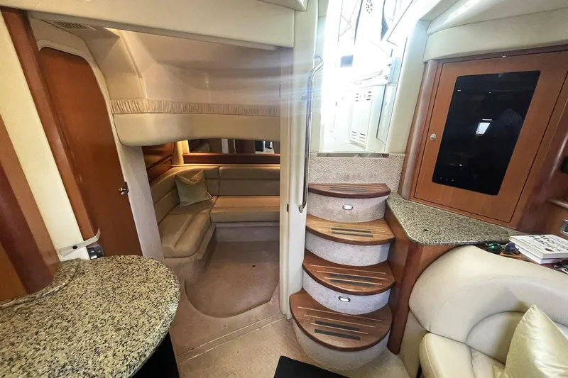Slide: The Image of SALON LOOKING AFT TO THEAFT SETEE & CONVERTIBLE DOUBLE BERTH & PRIVACY DOOR - 29