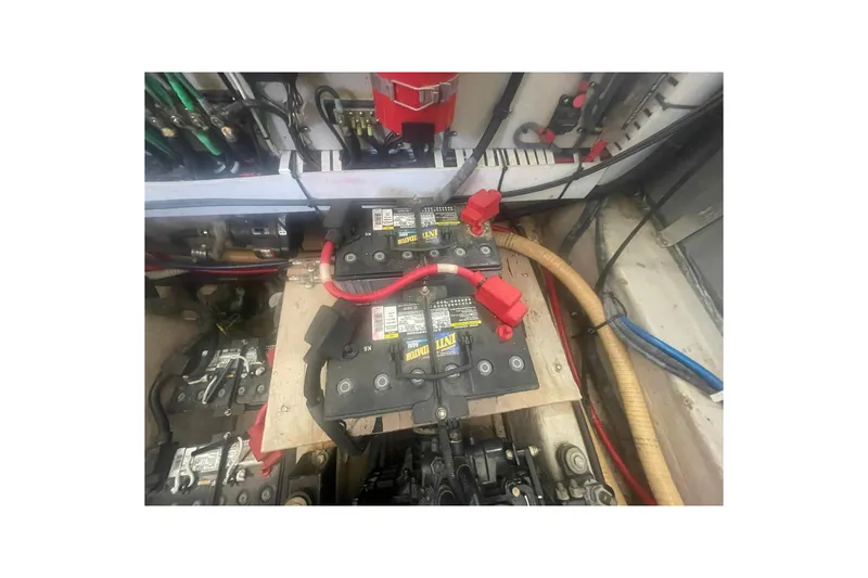 Slide: The Image of PORTION OF THE BATTERY BANK ONBOARD - 57