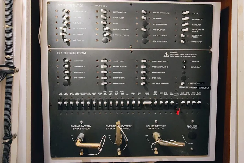Slide: The Image of Electrical control panel - 50