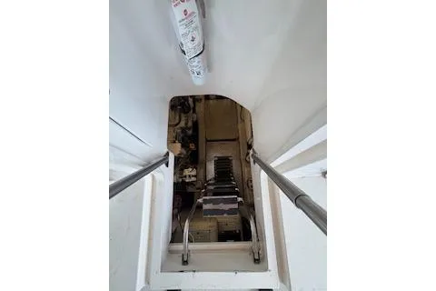 Slide: The Image of Stairway leading to engine room - 52