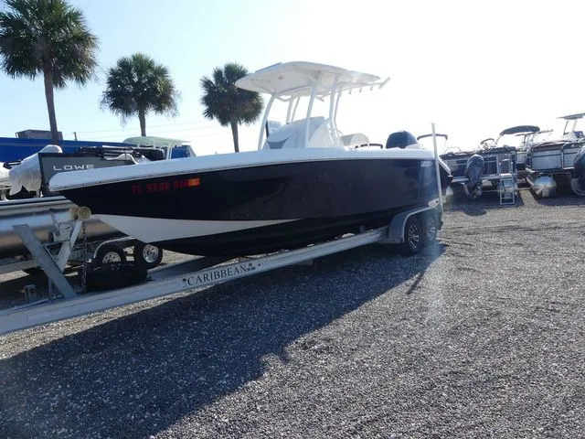The Image of 2018 Carrera Sport Fishing boat on trailer outdoors. - 1