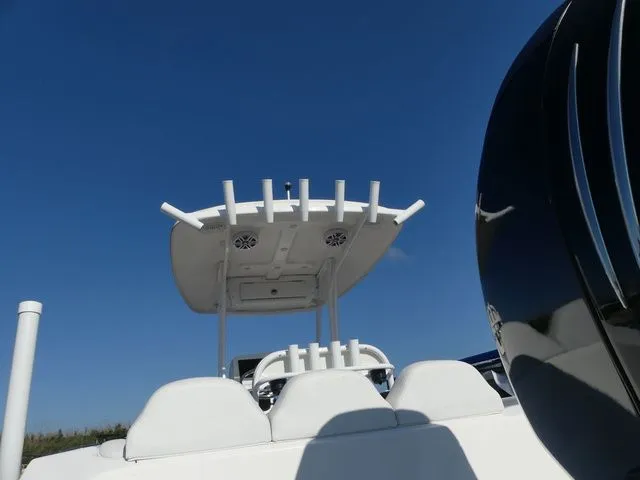 Slide: The Image of Carrera Boats Sport Fishing 2018 with blue sky. - 11