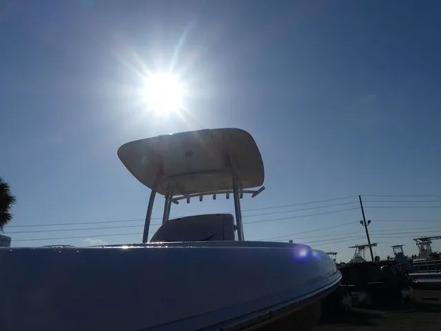 Slide: The Image of Carrera Boats Sport Fishing 2018 under bright sun. - 13