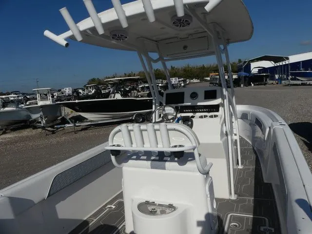 Slide: The Image of 2018 Carrera Sport Fishing boat docked at marina. - 16