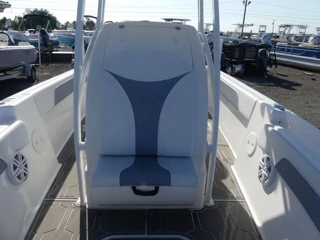 Slide: The Image of 2018 Carrera Sport Fishing boat, interior view with seating. - 22