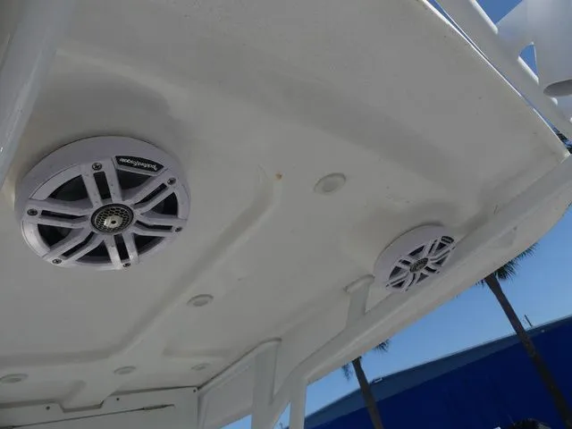 Slide: The Image of Speakers on a 2018 Carrera Sport Fishing boat. - 30