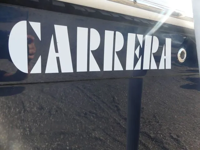 Slide: The Image of Carrera Sport Fishing Boat 2018 logo on hull. - 7