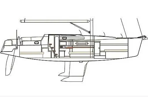 Slide: The Image of 2008 Wauquiez Centurion 40s line drawing - 56