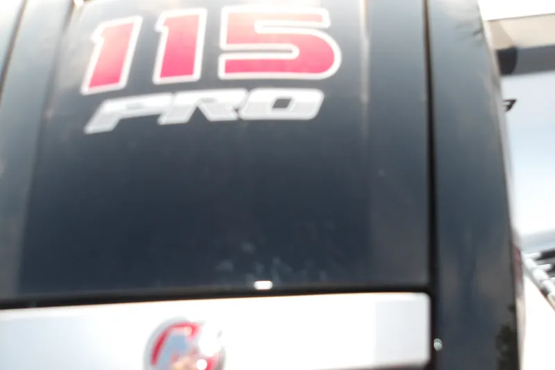 Slide: The Image of Close-up of a 2026 Tahoe T18 engine with "115 PRO" branding. - 6