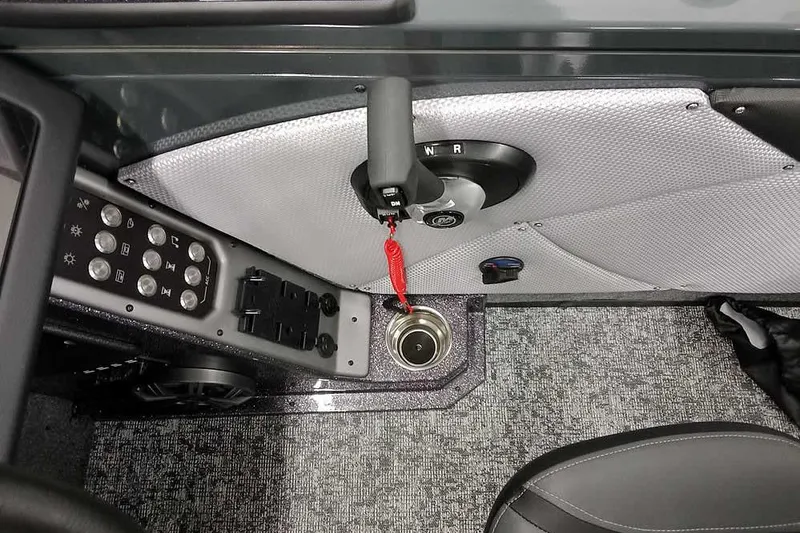 Slide: The Image of 2026 Ranger VX1888 WT interior controls and dashboard, featuring modern design and functionality. - 24