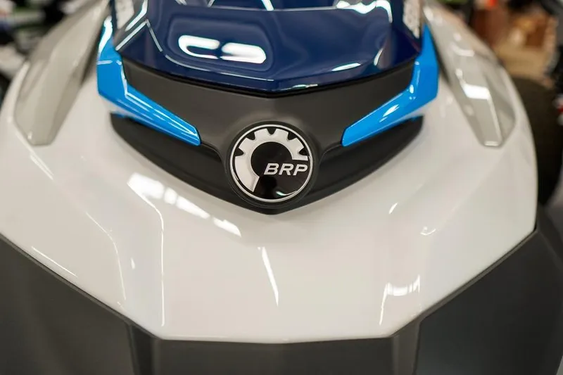 Slide: The Image of 2026 Sea-Doo FishPro Sport 170 front view with BRP logo. - 8