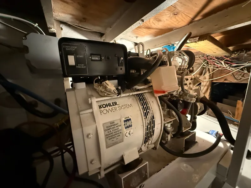 Slide: The Image of Custom Carolina Buddy Harris 44 Sport Fish 1983 - 13