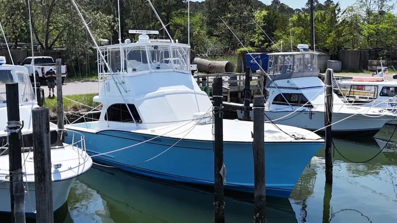 Slide: The Image of Custom Carolina Buddy Harris 44 Sport Fish 1983 - 2