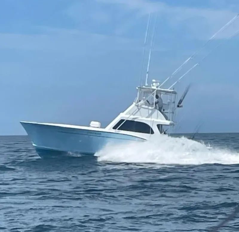 Slide: The Image of Custom Carolina Buddy Harris 44 Sport Fish 1983 - 3