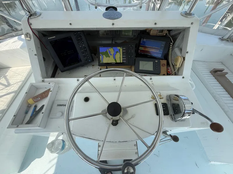 Slide: The Image of Custom Carolina Buddy Harris 44 Sport Fish 1983 - 36