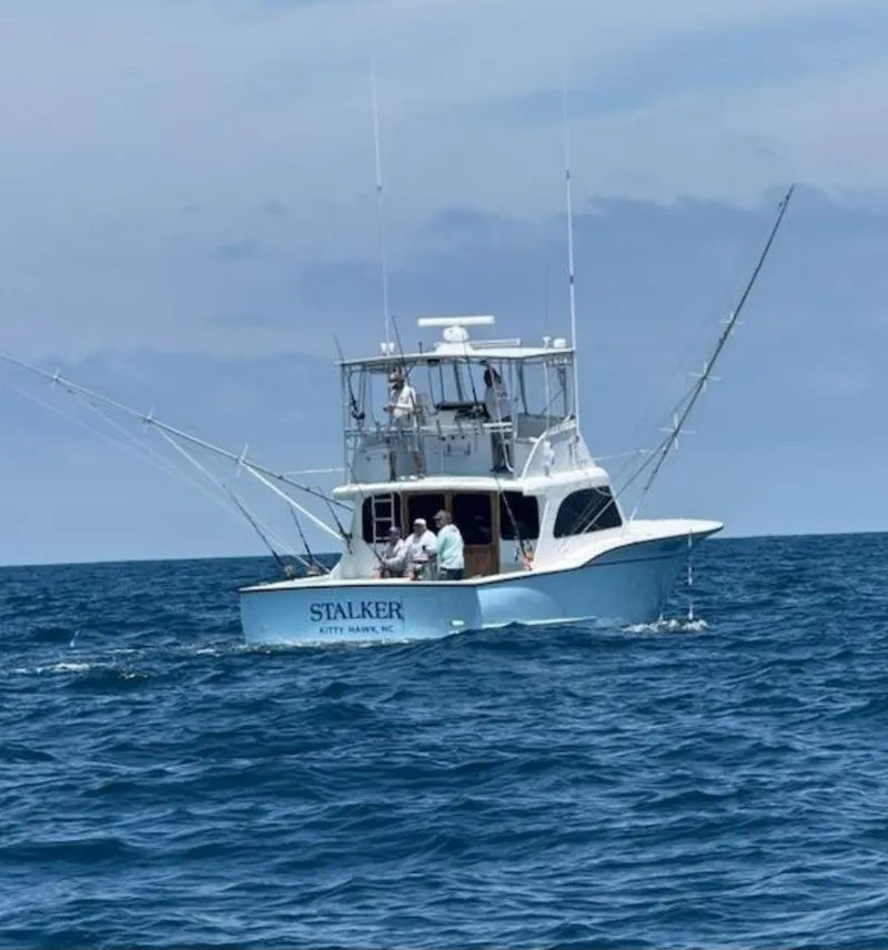 Slide: The Image of Custom Carolina Buddy Harris 44 Sport Fish 1983 - 49