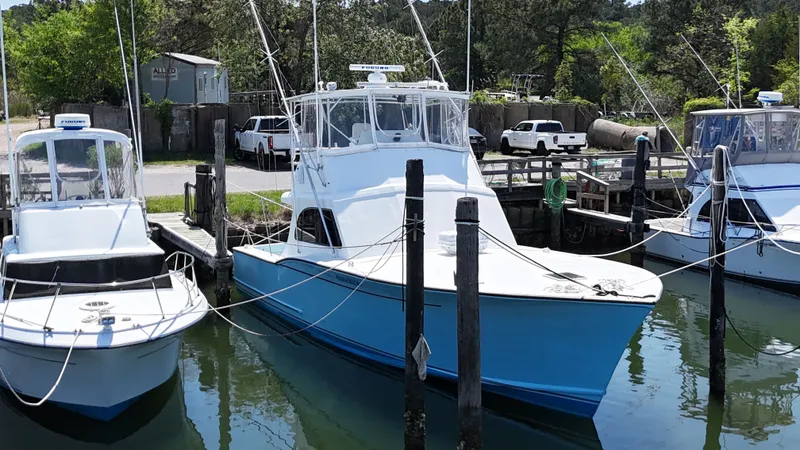 Slide: The Image of Custom Carolina Buddy Harris 44 Sport Fish 1983 - 51