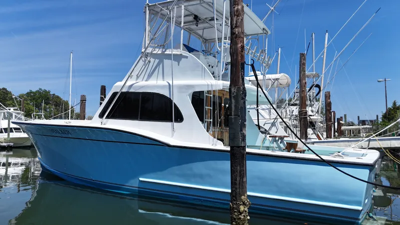 Slide: The Image of Custom Carolina Buddy Harris 44 Sport Fish 1983 - 52