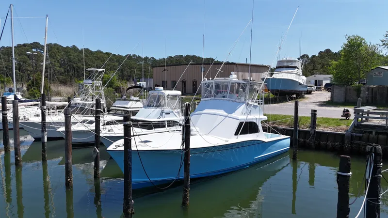 Slide: The Image of Custom Carolina Buddy Harris 44 Sport Fish 1983 - 53