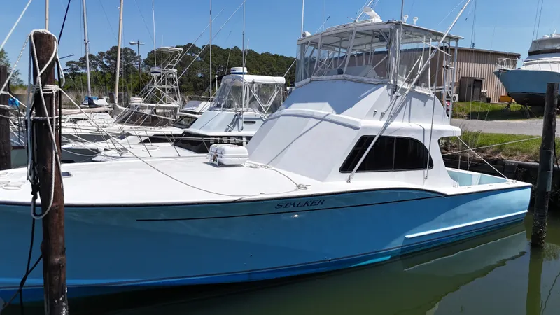 Slide: The Image of Custom Carolina Buddy Harris 44 Sport Fish 1983 - 54