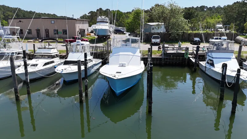 Slide: The Image of Custom Carolina Buddy Harris 44 Sport Fish 1983 - 56