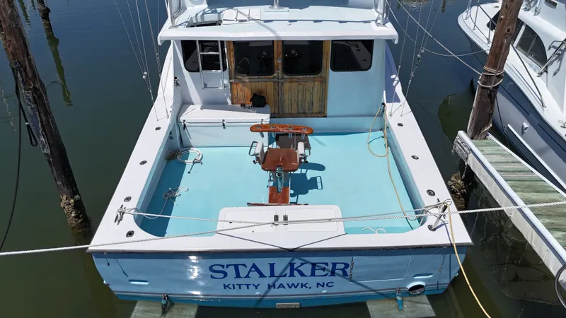 Slide: The Image of Custom Carolina Buddy Harris 44 Sport Fish 1983 - 60