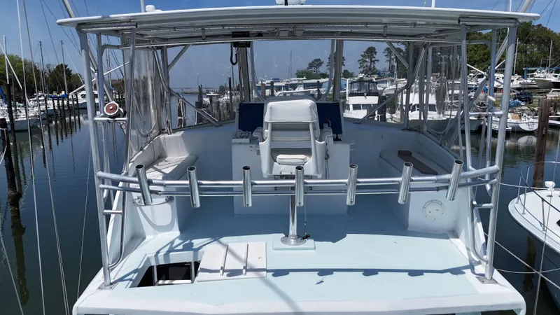 Slide: The Image of Custom Carolina Buddy Harris 44 Sport Fish 1983 - 61