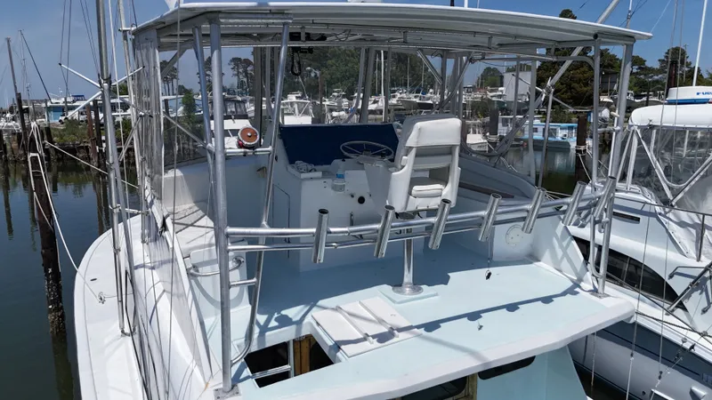 Slide: The Image of Custom Carolina Buddy Harris 44 Sport Fish 1983 - 63