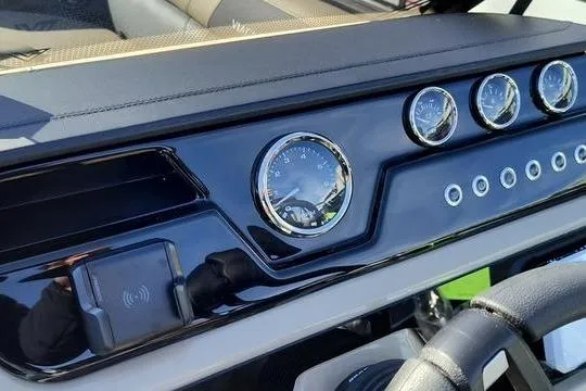 Slide: The Image of Dashboard of a 2026 Viaggio V22U with gauges and controls. - 7