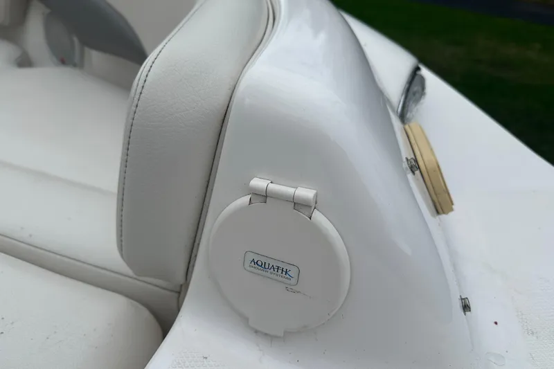 Slide: The Image of Close-up of 2005 Chaparral Sunesta 216 boat interior with Aquatik shower system. - 23